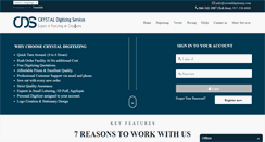 Desktop Screenshot of crystaldigitizing.com