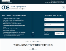 Tablet Screenshot of crystaldigitizing.com